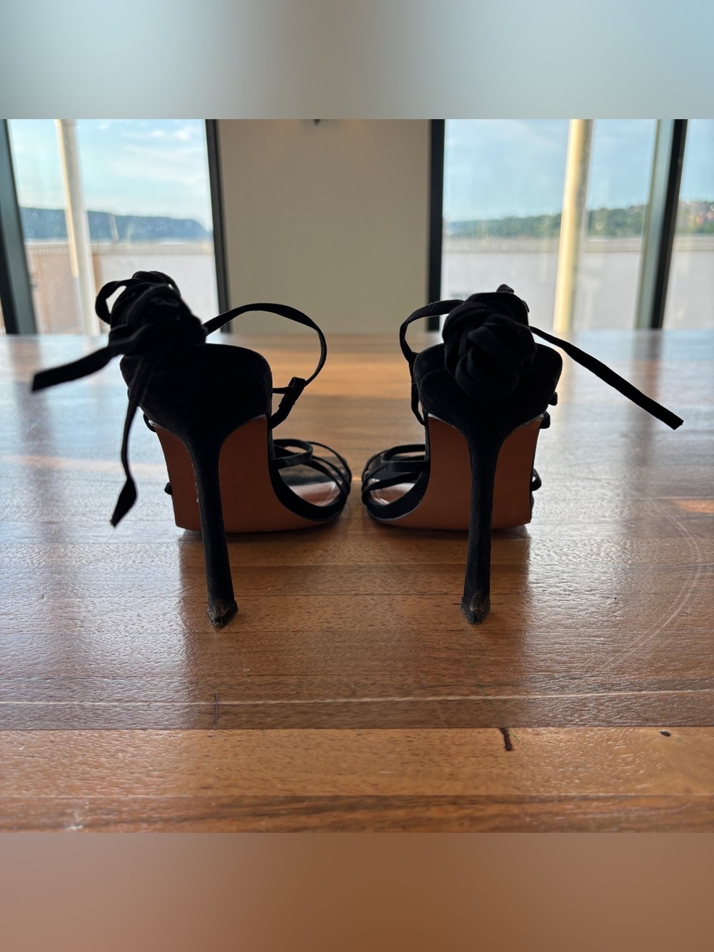 Asos Strappy Lace Up Heels, Size 8 - Picture 6 of 10